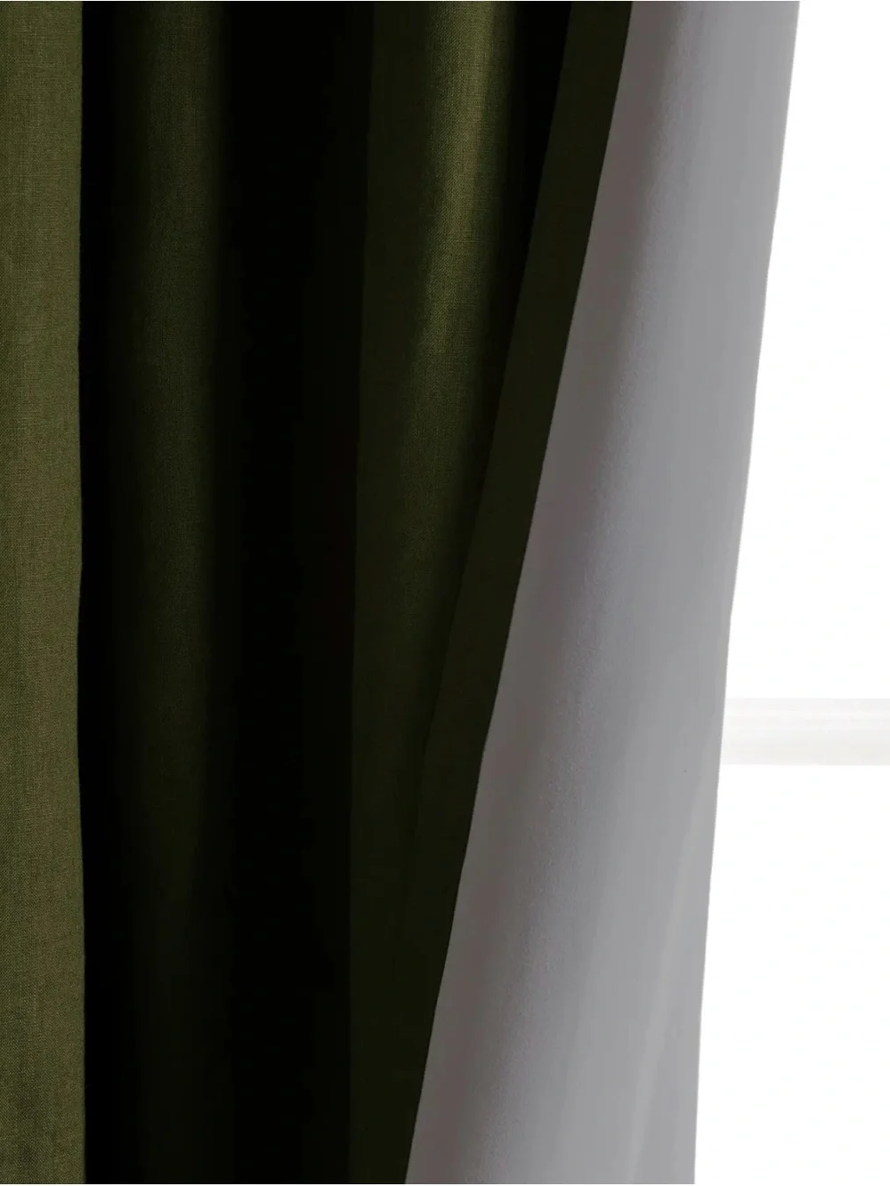 NWOT Quince 96x120 in Hunter Green Linen Blackout Drapery Panel - Retail $174